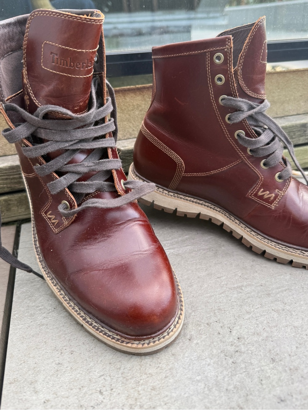 Timberland Britton Hill Men's Waterproof Leather Boots - Brown